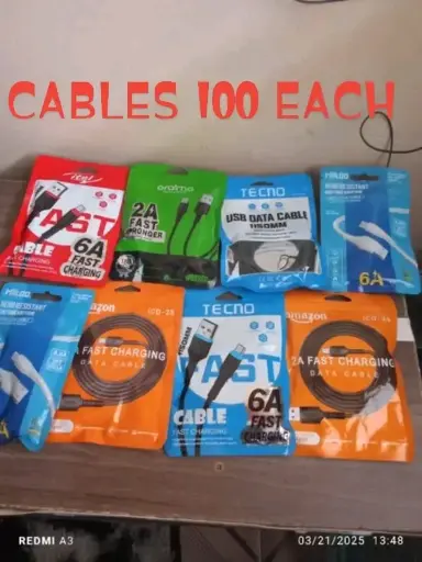 Charging cables